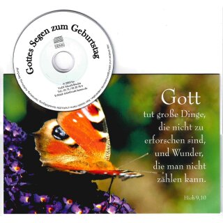 CD-Card zum Geburtstag