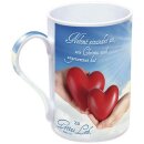 Tasse Nehmt einander an