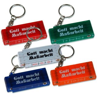 Schlüsselanhänger - Mini-Zollstock