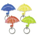 Schlüsselanhänger Regenschirm in 4 Farben