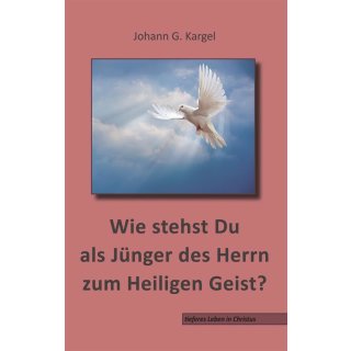 Buch von Kargel Wie stehst Du als Jünger des Herrn zum Heiligen Geist?